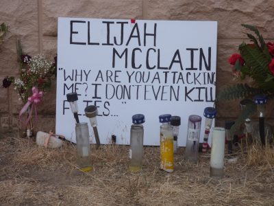 A Sign At The Elijah McClain Protests